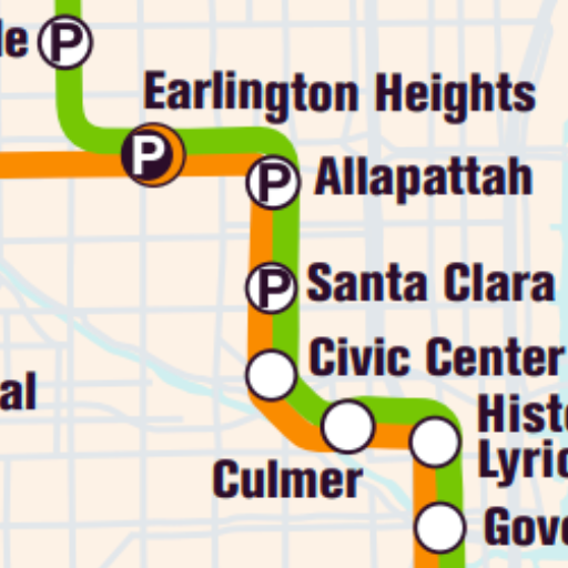 Miami Metrorail 2024 logo