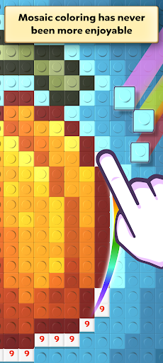 Android application Pixel Art - Coloring by number screenshort