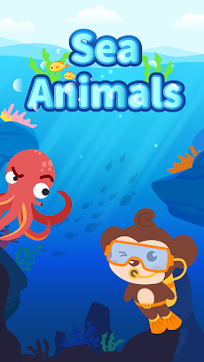 Sea Animals：DuDu Puzzle Gamesのおすすめ画像1