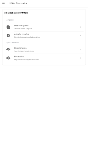 UDO App Screen 2