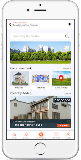 Real Broker Buy, Rent Property Screen 2