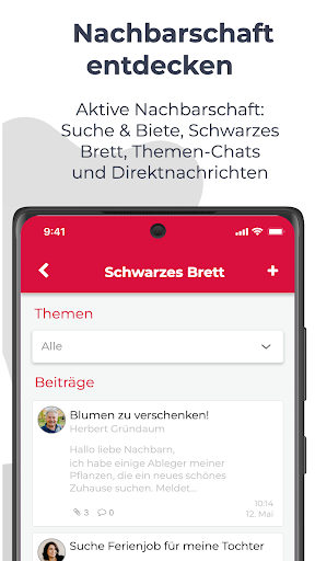 Android application VEMA screenshort