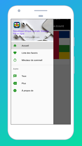 Android application Radio Central African Republic screenshort