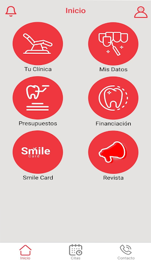 Android application CLINICA DENTAL DR. DARIO ULMAN screenshort