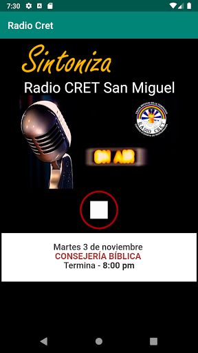 Radio Cret Screen 2