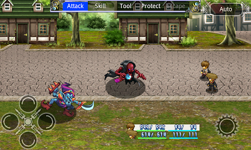 Captura de tela do RPG Aeon Avenger - KEMCO