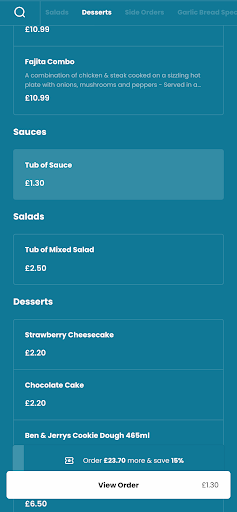 Pizzarama Takeaway Sunderland Screen 3