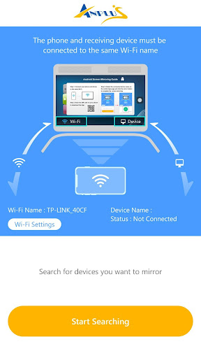 Android application ANPLUS Screen Mirroring screenshort