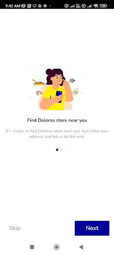 Android application Doloras.com App screenshort