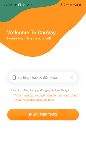 Android application CanVay screenshort