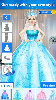 氷 お姫様 結婚式 着飾るのおすすめ画像1