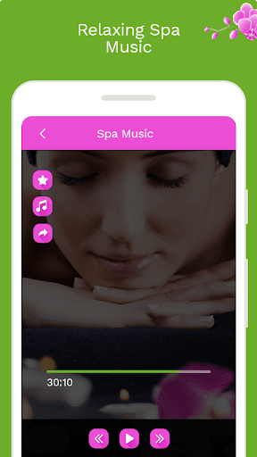 Relaxing Spa Music Screen 3