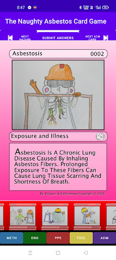 The Naughty Asbestos Card Game Screen 2