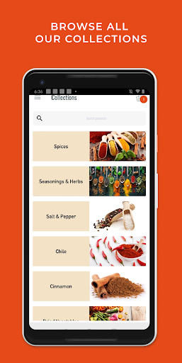 My Spice Sage Screen 3