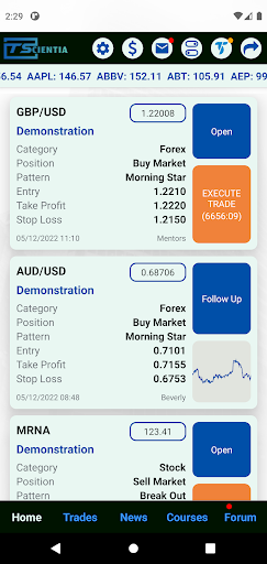 TradeScientia Screen 2