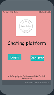 Chatting Platform By Kirthik