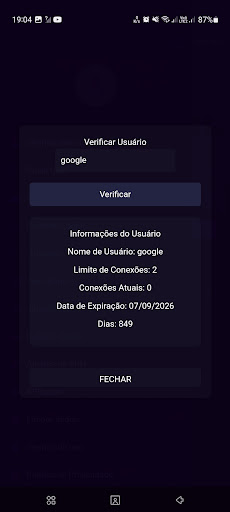 SSH T PROJECT VPN (LITE) Screen 3