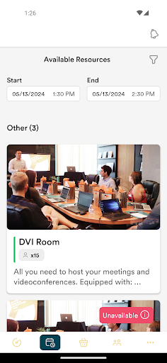 Flow Coworking ekran görüntüsü