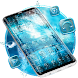 青い水ガラステーマ - Androidアプリ