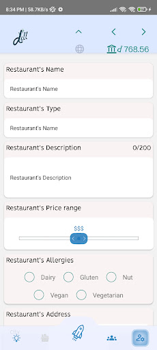 dill Manager Screen 3