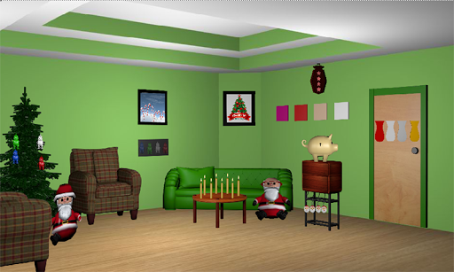 3D Escape Puzzle Christmas San Screen 3