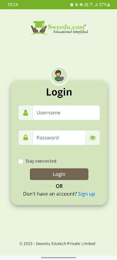 Sweedu App Screen 2