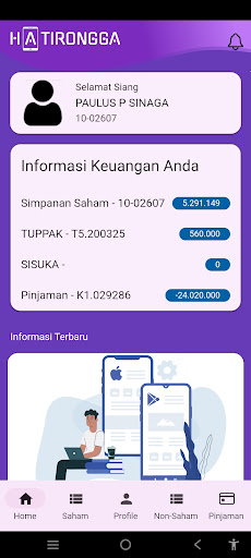Hatirongga Mobile Screen 2
