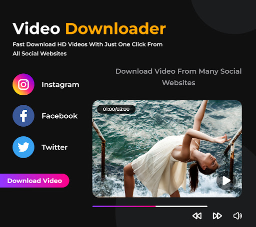 Android application HD Video Downloader Master screenshort