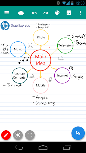 Android application Smart Paper screenshort