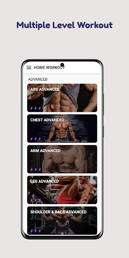 Home Workout - Workout Planner Screen 3