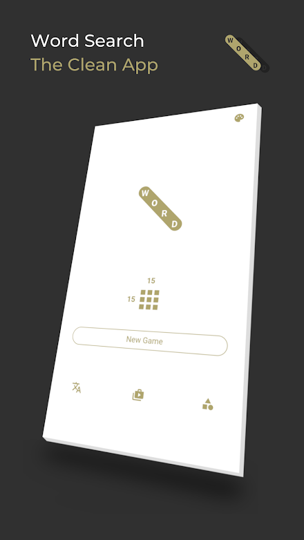 Word Search - The Clean App Screen 1