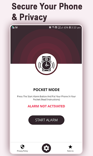 Android application Don't Touch My Phone screenshort