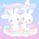 Cute Dreamy Rabbit +HOME icon