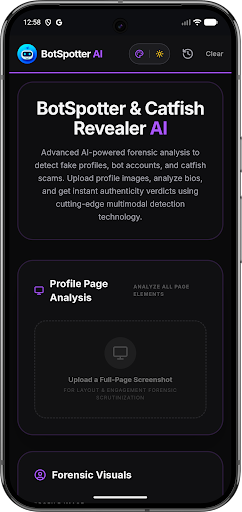 Bot Spotter  Catfish Revealer