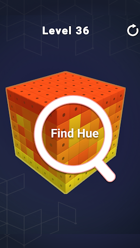 Android application Color Sort Cube screenshort