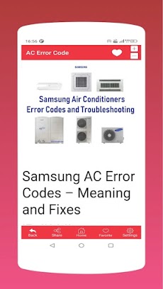 All AC Error Codes List: HVACのおすすめ画像5