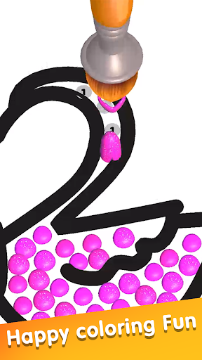 Android application Draw n Color ASMR screenshort