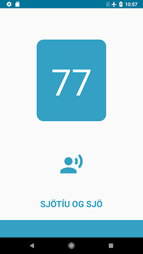 Learning Numbers - Icelandic Screen 3