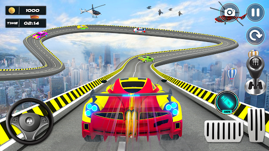レーシングカーゲーム3D: インポッシブルスタントカーレース