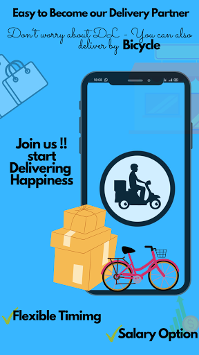 Android application Online Dekho: Delivery Partner screenshort