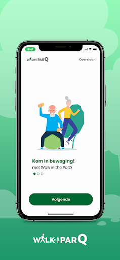 Android application Walk in the parQ screenshort