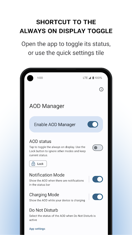 Always On Display Manager - 7.1 - (Android)