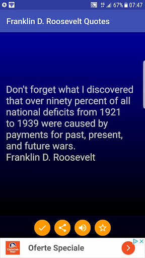 Franklin D. Roosevelt Quotes Screen 3