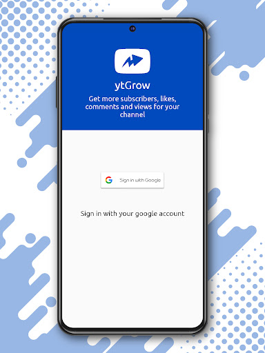 Android application ytGrow - Sub4Sub, Views, Likes screenshort