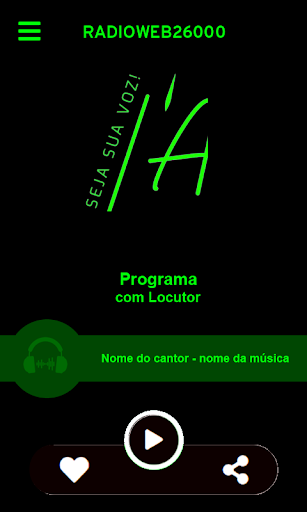 RADIOWEB26000 Screen 2