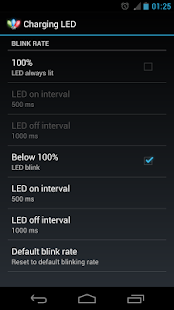 Charging LED Screenshot