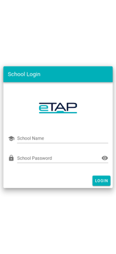Android application eTAP App screenshort