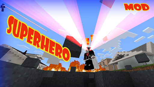 mod Super heroes Minecraft Screen 2