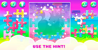 Unicorn Puzzles Game for Girls - Screenshot 3