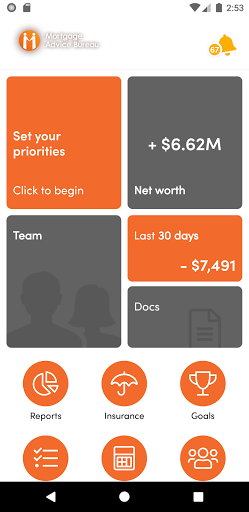 Android application MABWealth screenshort